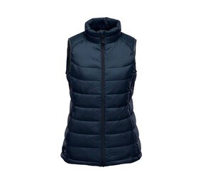 Stormtech SHAFV1W - Woman mattress bodywarmer Navy/ Graphite