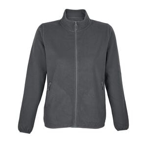 SOL'S 03824 - Factor Women Microfleece Zip Jacket Charcoal Grey