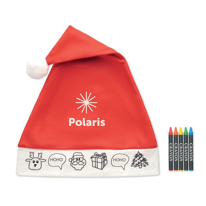 GiftRetail CX1505 - BONO PAINT Kids Santa hat