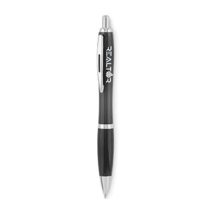 GiftRetail MO6409 - RIO RPET Ball pen in RPET transparent grey