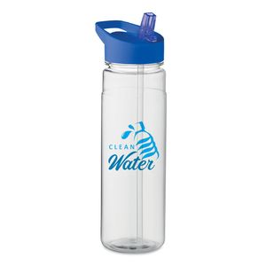 GiftRetail MO6467 - ALABAMA RPET bottle 650ml PP flip lid Royal Blue