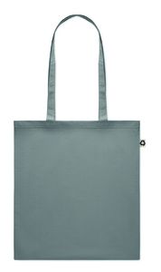 GiftRetail MO6674 - ZOCO COLOUR Recycled cotton shopping bag Dark Grey