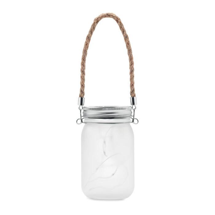 GiftRetail MO6678 - KANYEZI Solar mason jar outdoor lamp