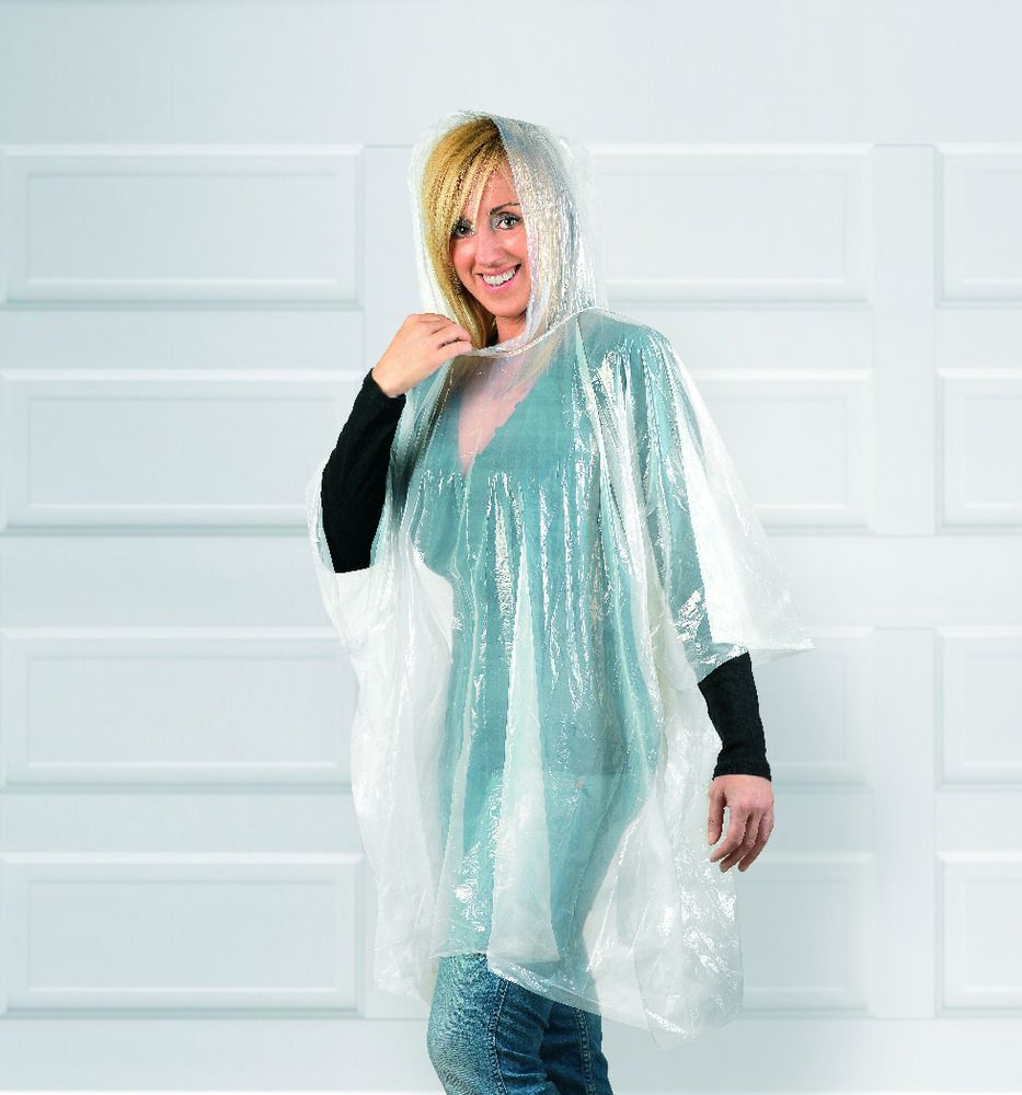 GiftRetail MO7421 - NIMBUS Poncho in round container