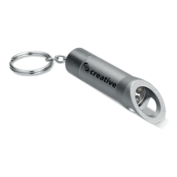 GiftRetail MO8142 - LITOP Metal torch key ring