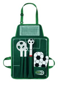 GiftRetail MO9223 - DONAU BALLY Football BBQ set Green