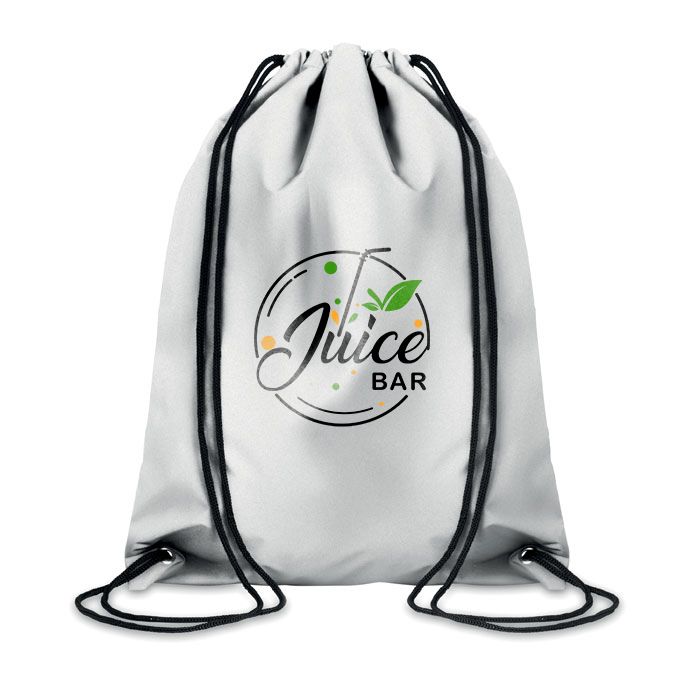 GiftRetail MO9403 - SHOOP REFLECTIVE Reflective drawstring bag