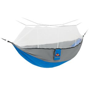 GiftRetail MO9466 - JUNGLE PLUS Hammock with mosquito net Royal Blue