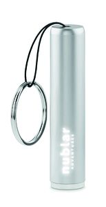 GiftRetail MO9469 - Plastic torch. Silver