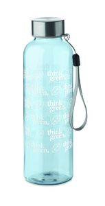 GiftRetail MO9910 - UTAH RPET RPET bottle 500ml transparent light blue