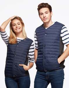 Mustaghata BEN - QUILTED VEST FOR SALESMEN Navy