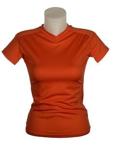 Mustaghata STEP - T-SHIRT RUNNING FOR WOMEN 140 G Orange