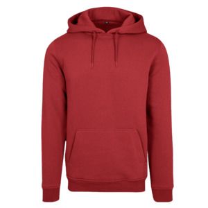 Build Your Brand BY011 - Hooded Sweatshirt Heavy RUBY