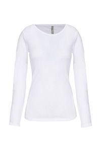 Kariban K3017 - Ladies long-sleeved crew neck t-shirt