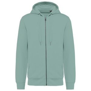 Kariban K4008 - Unisex eco-friendly French Terry zipped hooded sweatshirt