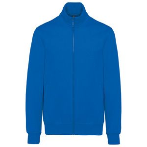 Kariban K4010 - Men's fleece cadet jacket Light Royal Blue