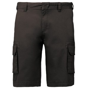 Kariban K754 - Men's multi-pocket Bermuda shorts Dark Grey