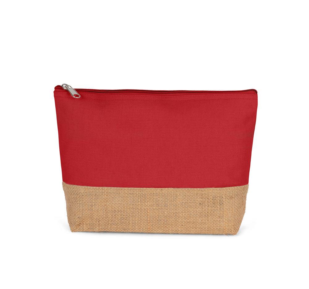 Kimood KI0276 - CANVAS & JUTE POUCH