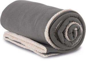 K-up KP431 - SHERPA BLANKET Steel Grey