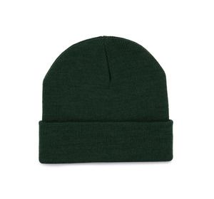 K-up KP892 - Recycled beanie with knitted turn-up