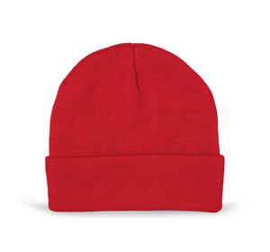 K-up KP893 - Recycled beanie with Thinsulate lining Red