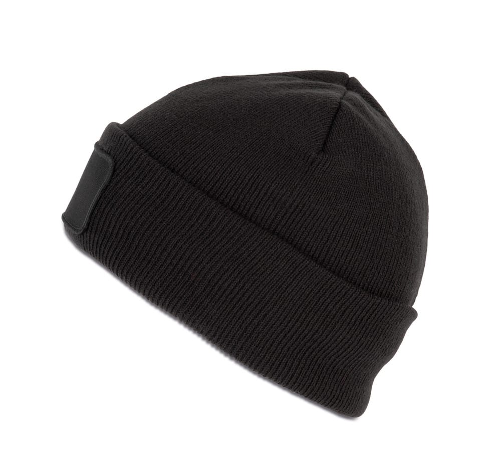 K-up KP894 - Beanie with patch and Thinsulate lining