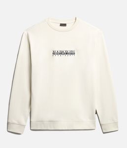 NAPAPIJRI NP0A4GBF - B-Box crew neck sweatshirt White whisper