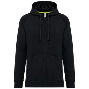 PROACT PA383 - Unisex zipped fleece hoodie