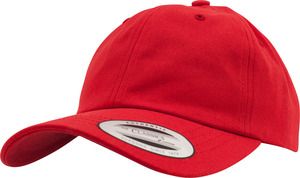 FLEXFIT FL6245CM - Cotton twill cap - 6 panels Red