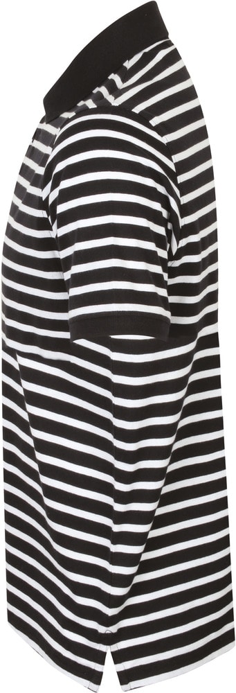 Front Row FR230 - Striped jersey polo shirt