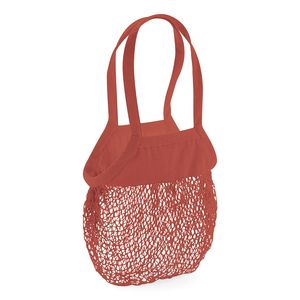 Westford Mill W150 - Organic cotton grocery bag Orange Rust