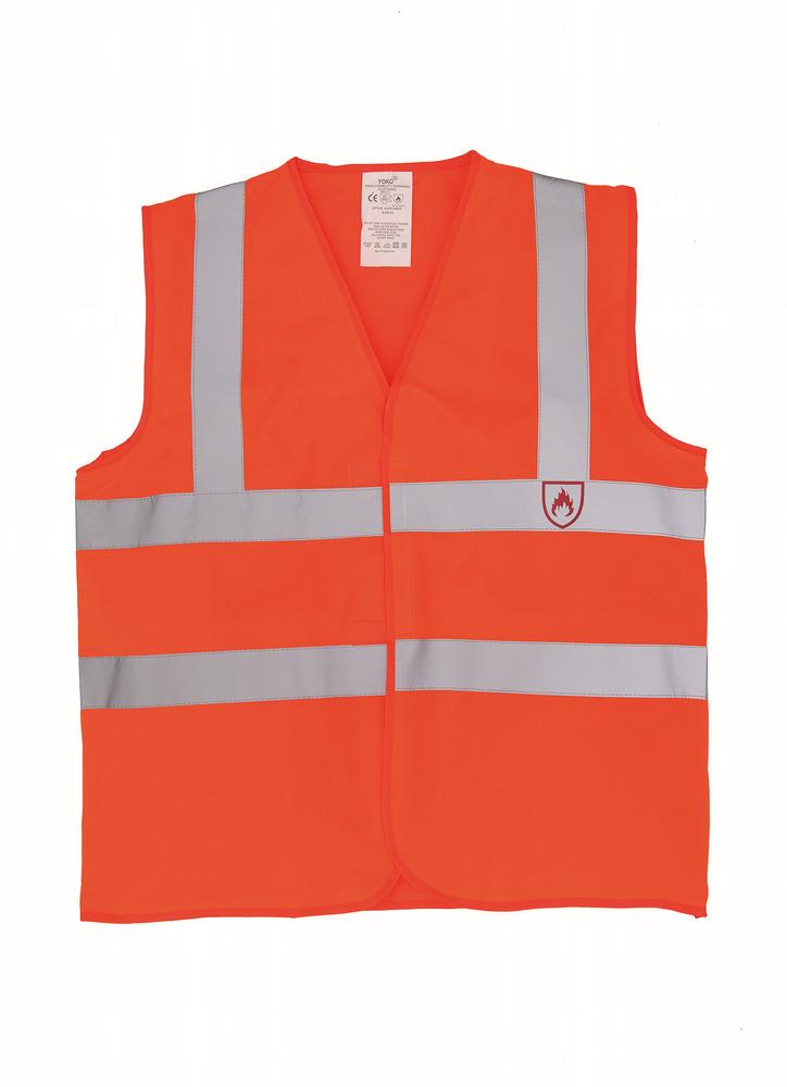 Yoko YHVW100FR - High Visibility And Flame Retardant Gilet