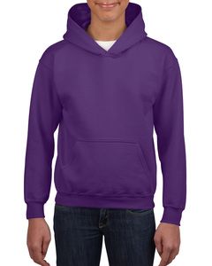 GILDAN GIL18500B - Sweater Hooded HeavyBlend for kids Purple