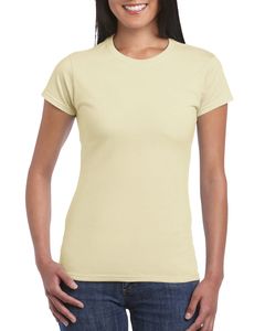 GILDAN GIL64000L - T-shirt SoftStyle SS for her Sand