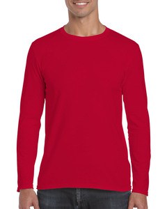 GILDAN GIL64400 - T-shirt SoftStyle LS for him Red