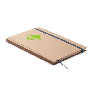 GiftRetail MO6640 - MUSA 120recycled page notebook Blue
