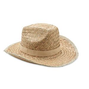 GiftRetail MO6755 - TEXAS Natural straw cowboy hat