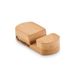 GiftRetail MO6888 - POY Mini bamboo phone stand Wood