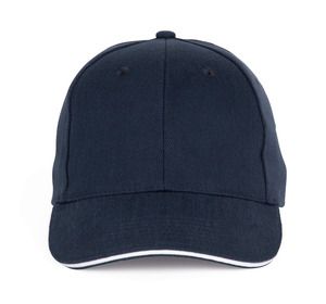 K-up KP196 - 6-panel cap with sandwich peak