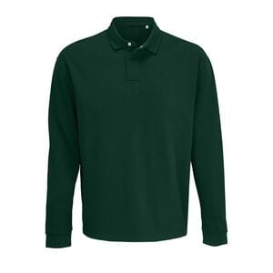 SOL'S 03990 - Heritage Unisex Polo Collar Sweatshirt Green Empire