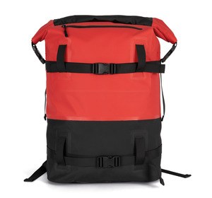 Kimood KI0187 - Waterproof backpack with compression straps Red / Black