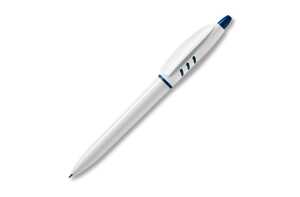 TopPoint LT80920 - Ball pen S30 hardcolour WHITE / DARK BLUE
