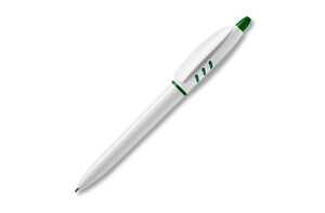 TopPoint LT80920 - Ball pen S30 hardcolour White/ Dark Green