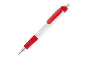 TopPoint LT87540 - Ball pen Vegetal Pen Clear transparent Frosted Red