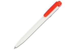 TopPoint LT87542 - Ball pen Ingeo TM Pen hardcolour White / Red