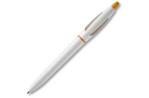 TopPoint LT87546 - Ball pen S! hardcolour White / Orange