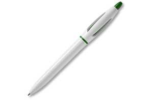 TopPoint LT87546 - Ball pen S! hardcolour White/ Green