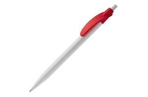 TopPoint LT87612 - Cosmo ball pen hardcolour White / Red