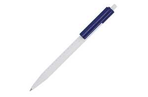 TopPoint LT87877 - Ball pen Kuma hardcolour WHITE / DARK BLUE
