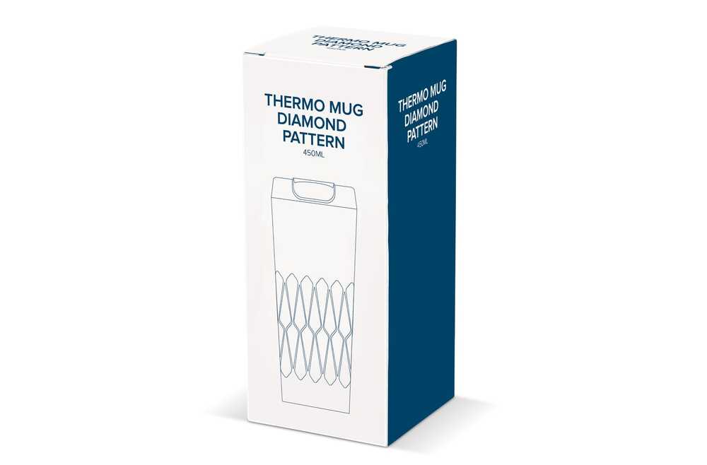 TopPoint LT91213 - Thermo mug diamond pattern 450ml